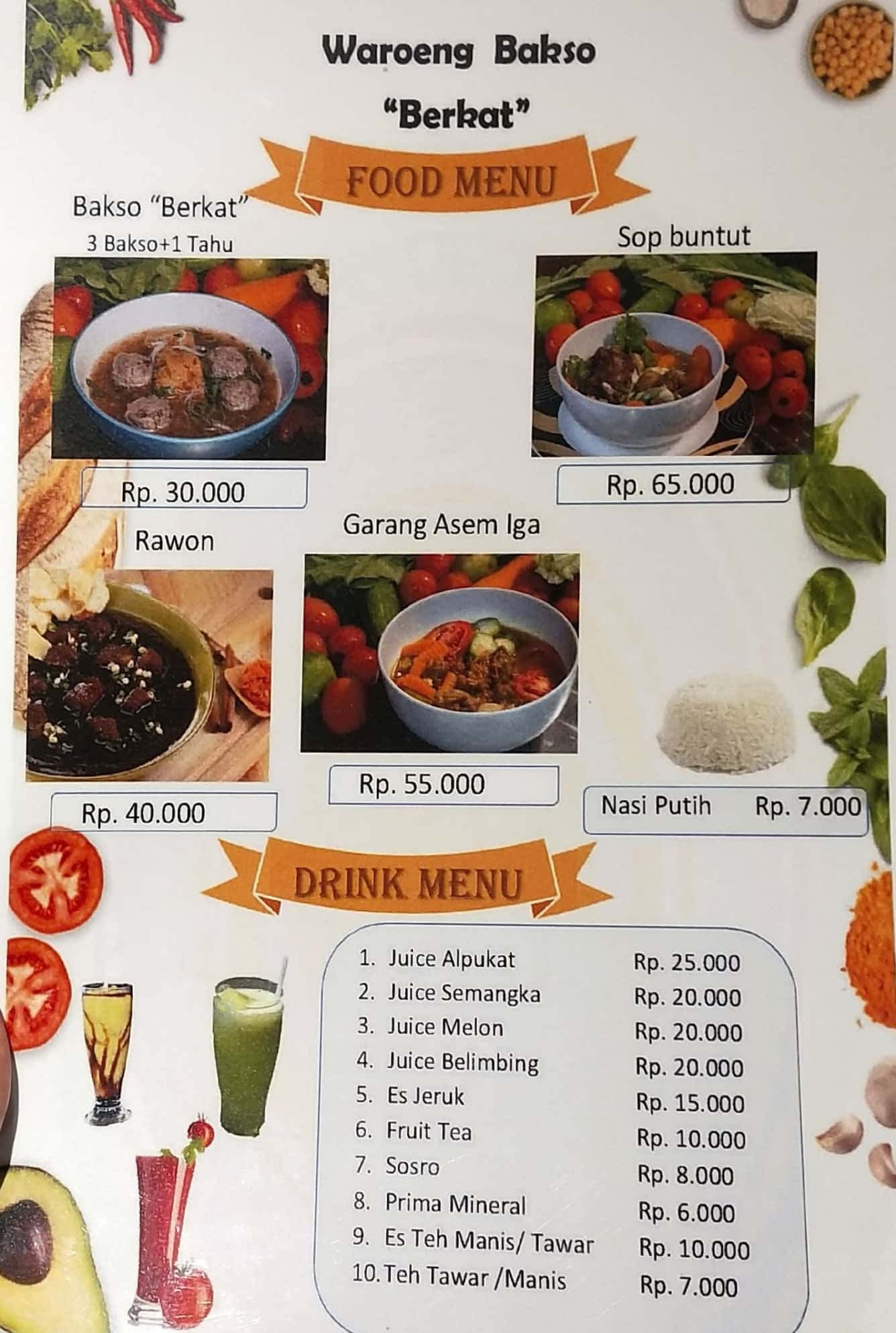 Waroeng Berkat Terdekat Restoran Dan Tempat Makan Indonesia Terdekat