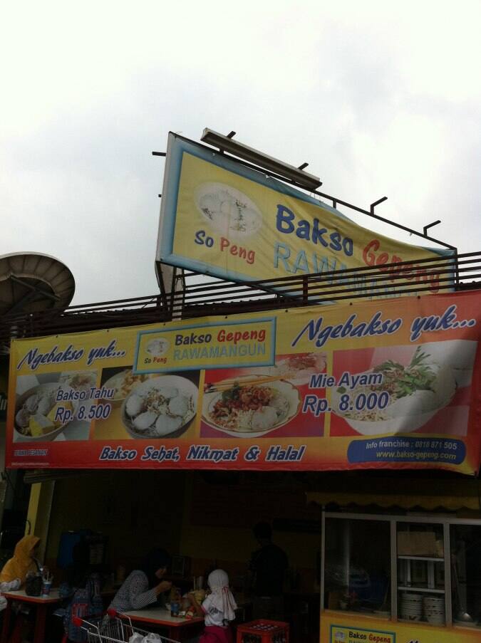 Bakso Gepeng Rawamangun Terdekat Restoran Dan Tempat Makan Bakso