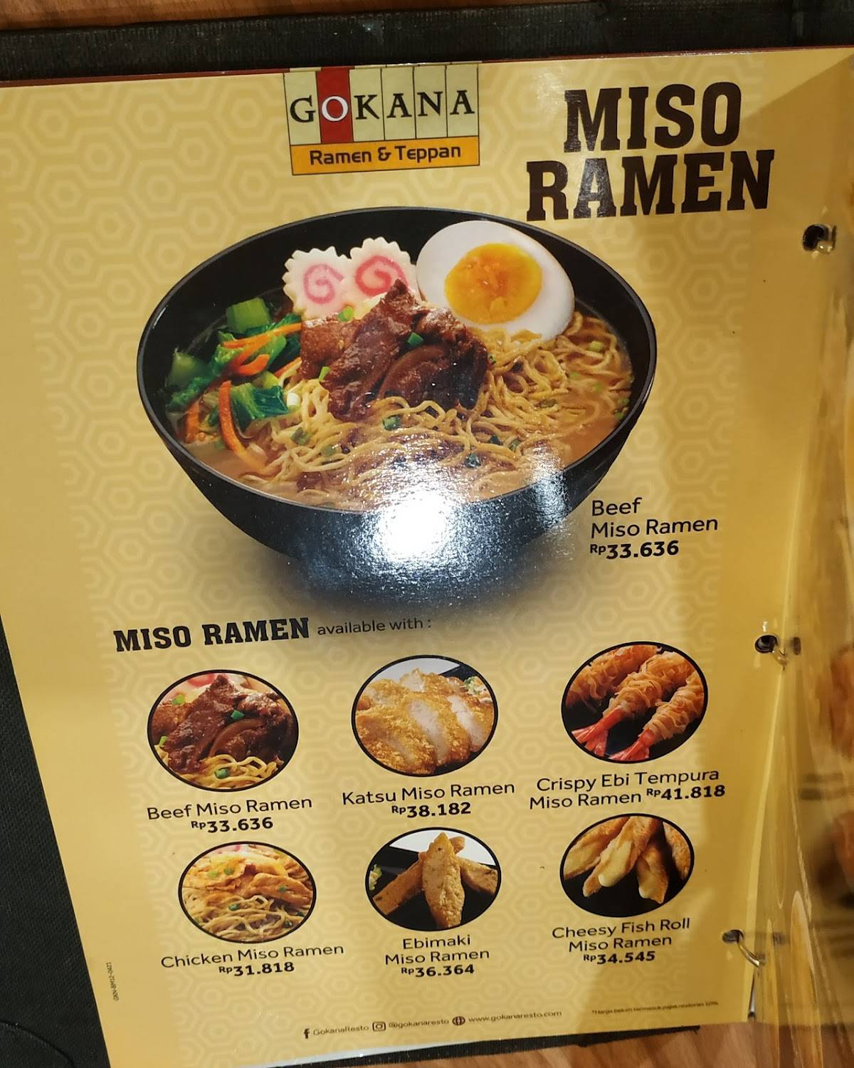 Gokana Ramen Teppan Pakuwon City Mall Terdekat Restoran Dan Tempat