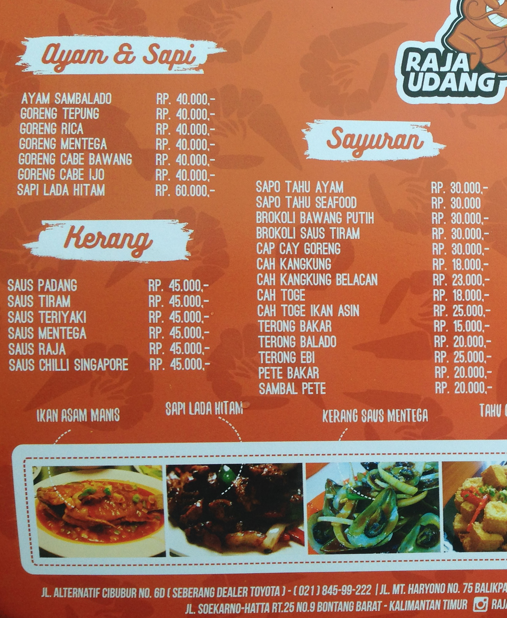 Raja Udang Terdekat Restoran Dan Tempat Makan Seafood Terdekat Di Jakarta