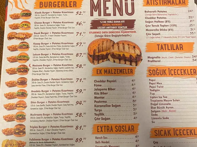 Etten Burger'nin yemek ve ambiyans fotoğrafları 10