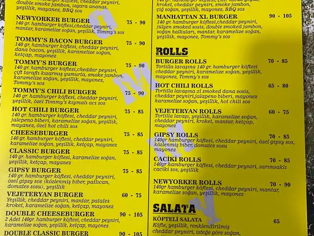 Original Tommys Burger & Rolls'nin yemek ve ambiyans fotoğrafları 2