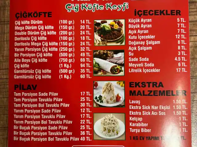 Çiğköfteci Derviş Usta Bakırköy'nin yemek ve ambiyans fotoğrafları 1