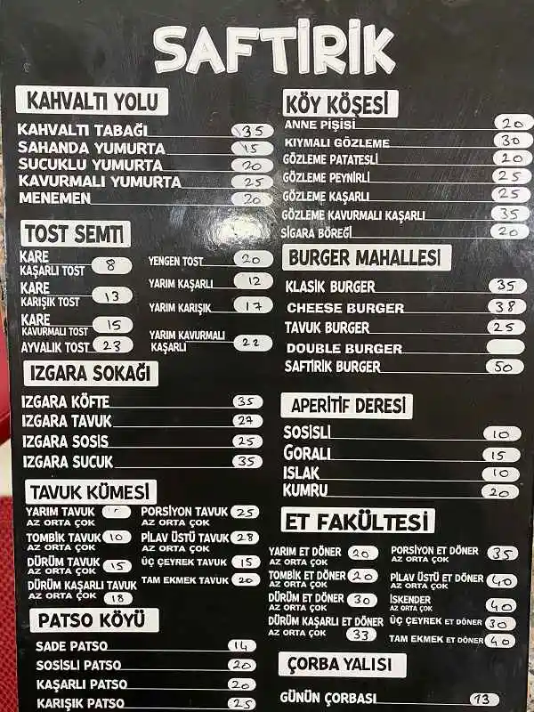 Saftirik Fast Food'nin yemek ve ambiyans fotoğrafları 2