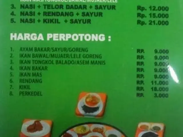 Gambar Makanan Rm Harapan Baru 3