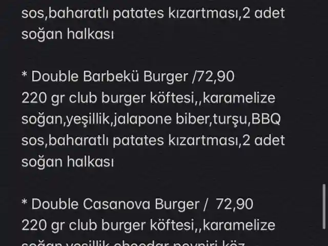 Burger Club Bakırköy'nin yemek ve ambiyans fotoğrafları 12