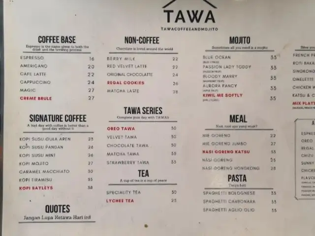 Gambar Makanan Tawa Coffee & Mojito 1