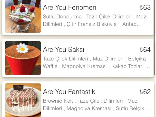 Are You Chocolate Karaköy'nin yemek ve ambiyans fotoğrafları 7