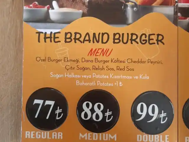Brand Burger Yeditepe'nin yemek ve ambiyans fotoğrafları 8