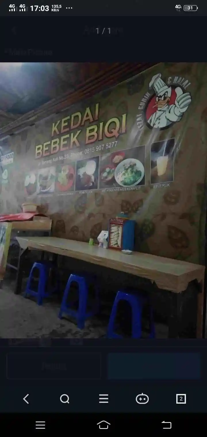 Kedai bebek biqi