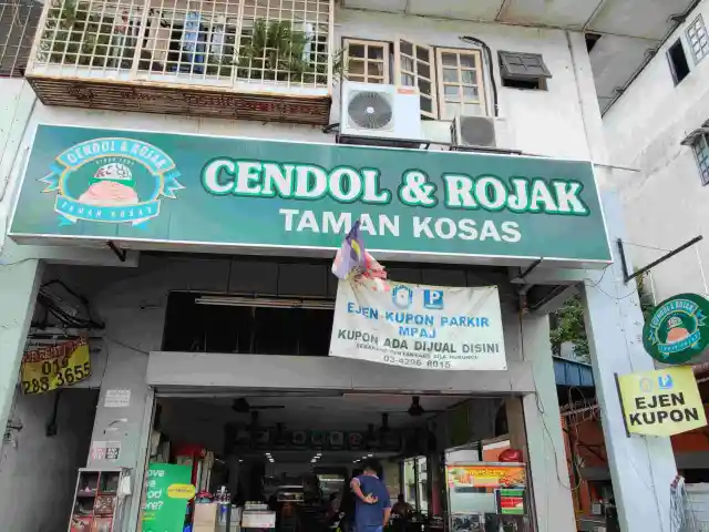 Restoran Cendol & Rojak    Taman Kosas       GST: 000726122496  SSM: 001671794-P