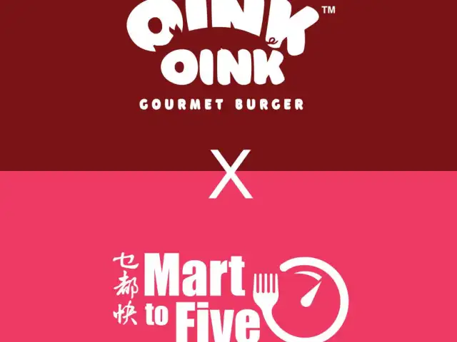 Mart To Five X Oink Oink Gourmet Burger