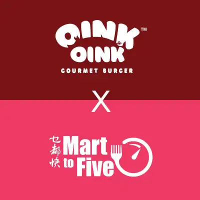 Mart To Five X Oink Oink Gourmet Burger