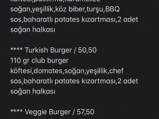 Burger Club Bakırköy'nin yemek ve ambiyans fotoğrafları 4