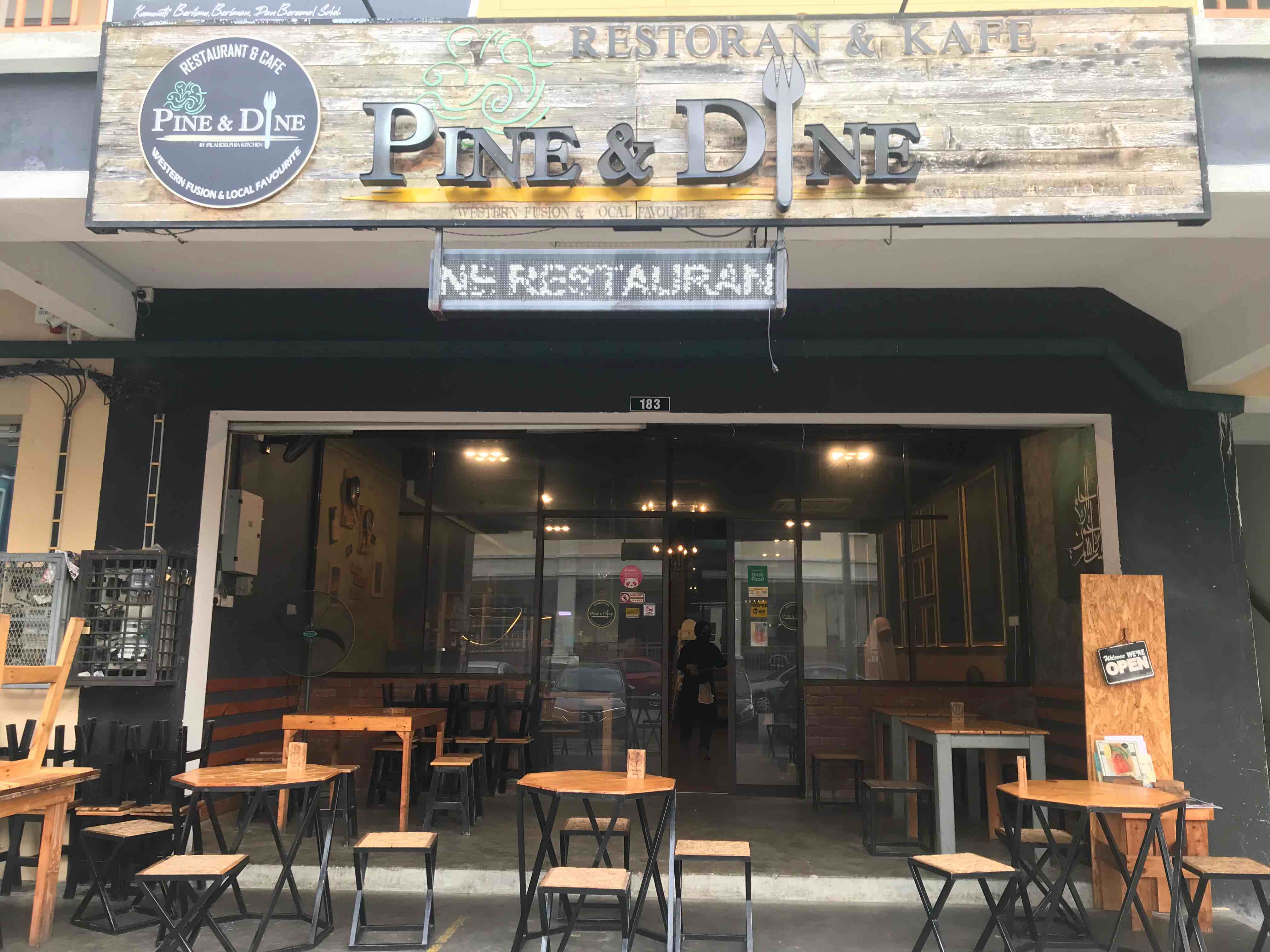 Pine and Dine cafe, cuisine, Seremban YummyAdvisor