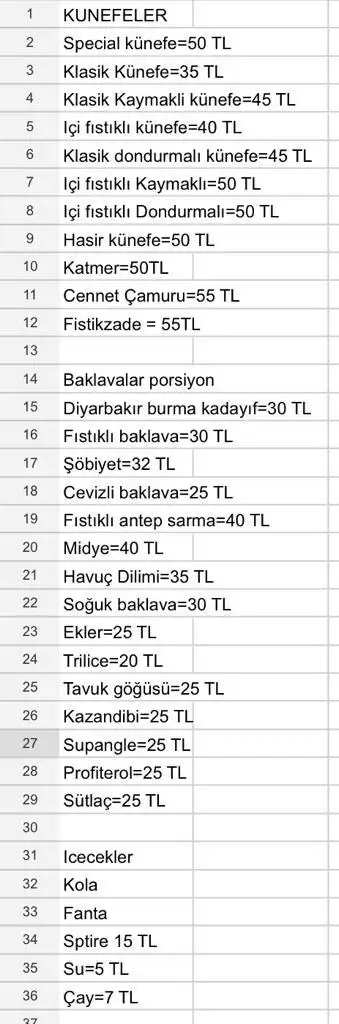 Andoğlu'nin yemek ve ambiyans fotoğrafları 1