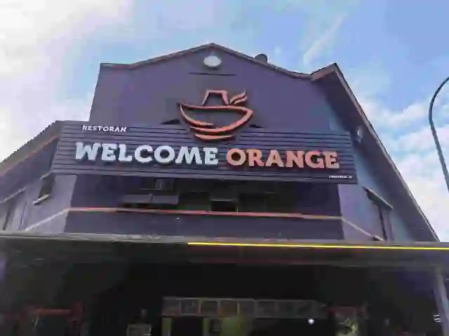 Restaurant Welcome Orange