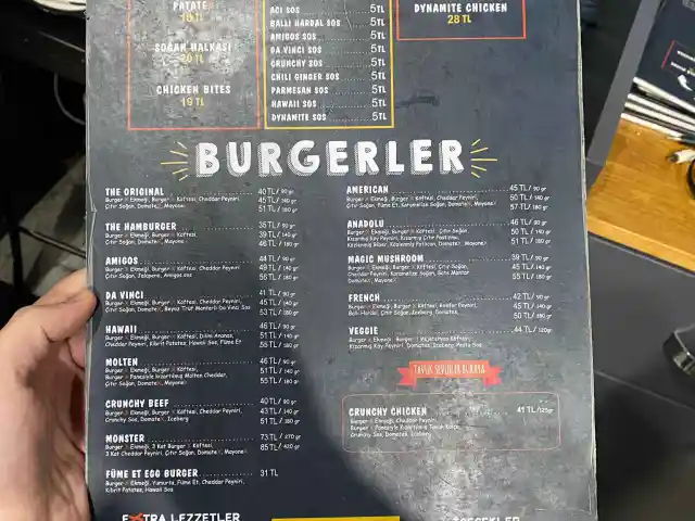 Burger X'nin yemek ve ambiyans fotoğrafları 1