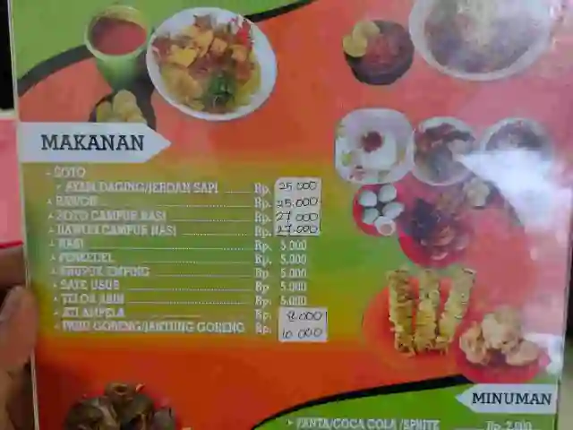 Gambar Makanan Depot Soto Gebrak 1