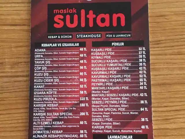 Sultan Kebap Maslak'nin yemek ve ambiyans fotoğrafları 1