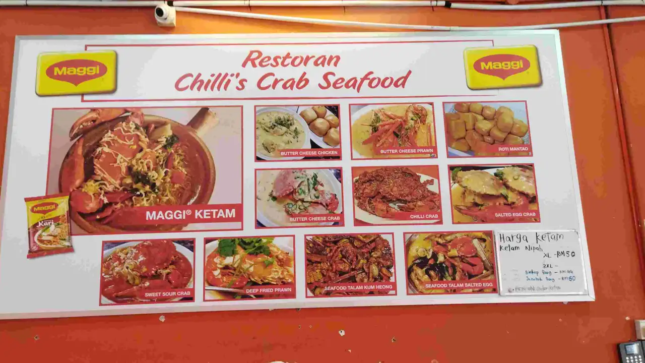 Restoran Chilli's Crab Seafood