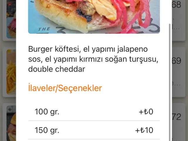 3 Burger'nin yemek ve ambiyans fotoğrafları 2