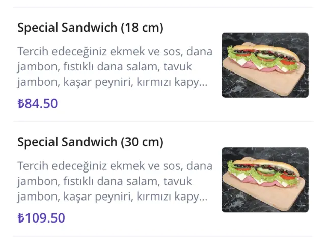 S.O.S Sandwiches'nin yemek ve ambiyans fotoğrafları 2