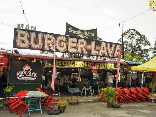 Man Burger Lava