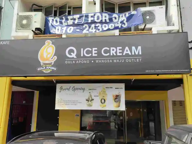 Q Ice Cream Gula Apong Wangsa Maju