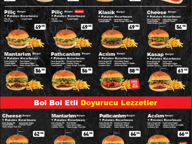 Yesen Burger Çapa 'nin yemek ve ambiyans fotoğrafları 3