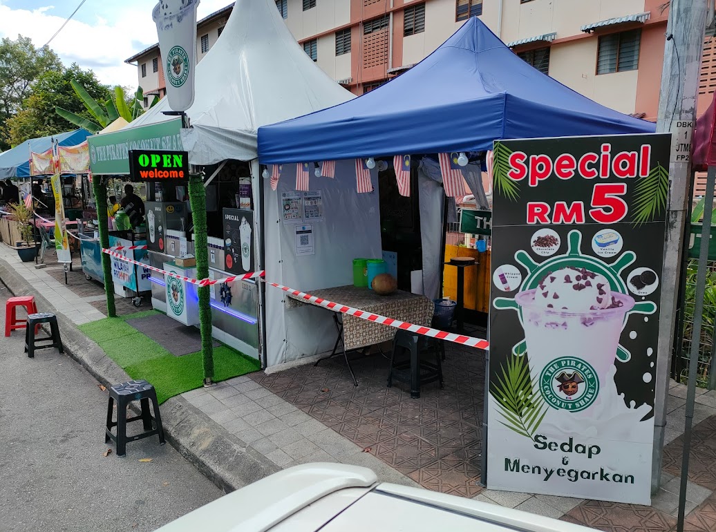 The Pirates Coconut Shake Taman Melati, Beverage, Kuala Lumpur