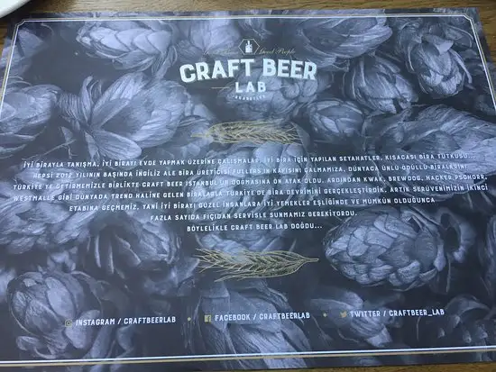 Craft Beer Lab'nin yemek ve ambiyans fotoğrafları 18