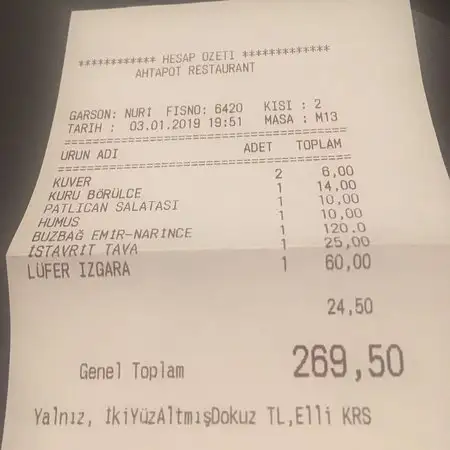 Ahtapot Restaurant'nin yemek ve ambiyans fotoğrafları 4