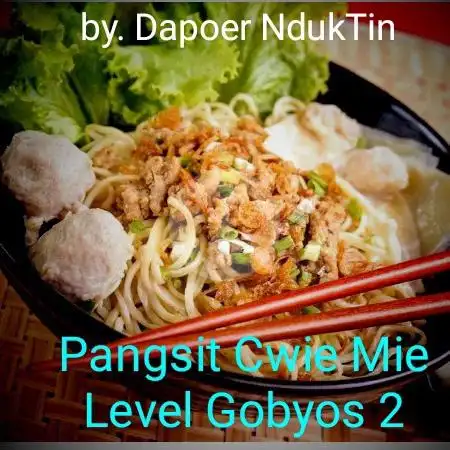 Gambar Makanan Pangsit Cwie Mie Level Gobyos, Mie Godok & Ayam Gepuk Sambal Bajak Khas Jatim 3