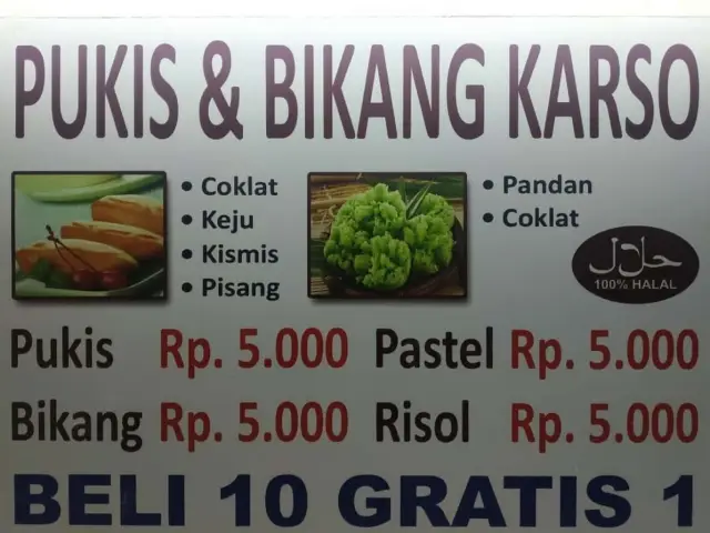 Gambar Makanan Pukis & Bikang Karso 3