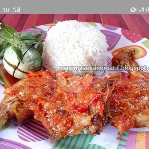 Gambar Makanan Lalapan/Nasi Tempong Monic, Sentanu 5