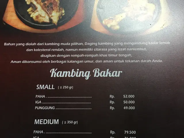 Gambar Makanan Kambing Bakar Cairo 4