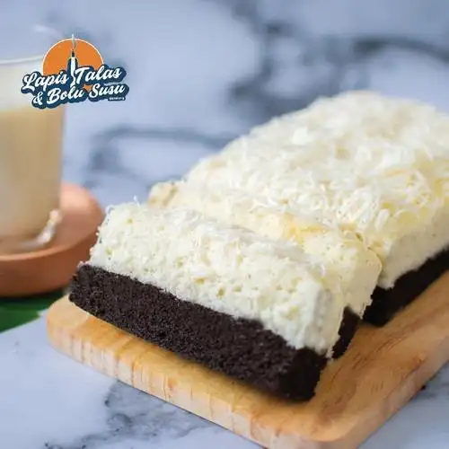 Gambar Makanan Kue Lapis Talas Dan Bolu Susu Bandung, Univ. Borobudur Kalimalang 6