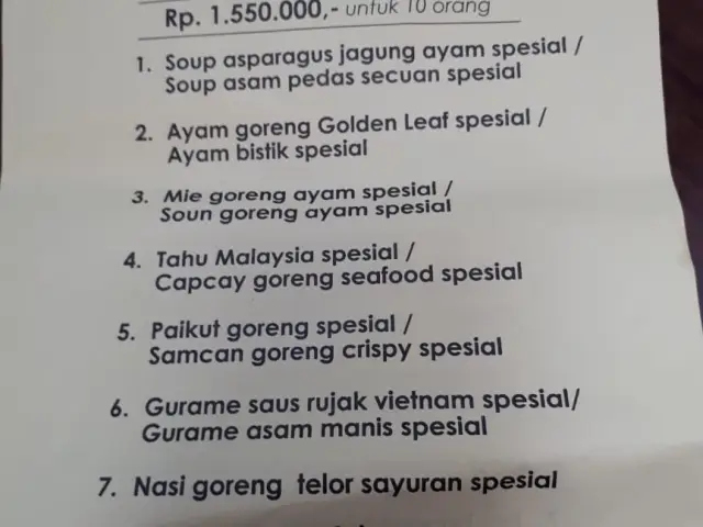 Gambar Makanan Golden Leaf 8