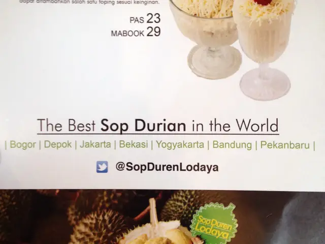 Gambar Makanan Sop Duren Lodaya 5