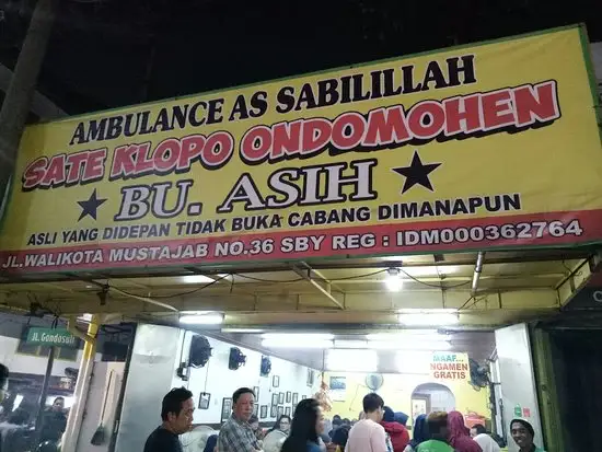 Gambar Makanan Sate Kelopo Ondomohen Bu Asih 17