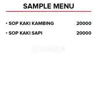 Gambar Makanan Sop Kaki Kambing dan Sapi Pak Kumis 1