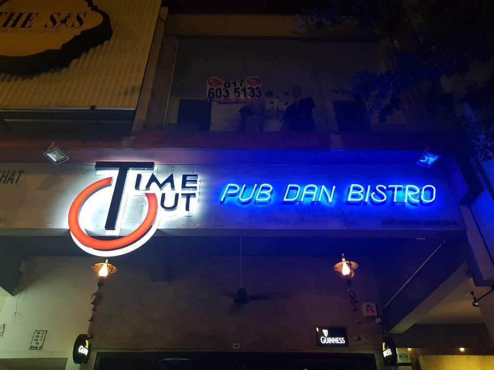 Time Out Bistro & Pub, Bar, Kuala Lumpur YummyAdvisor