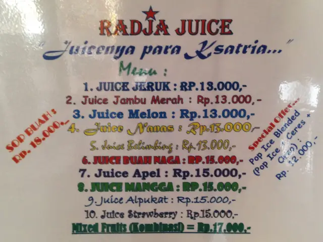 Gambar Makanan Radja Juice 1