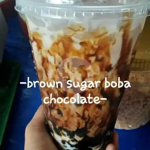 Gambar Makanan Brown Sugar Boba Milk, Gunung Sumping 6