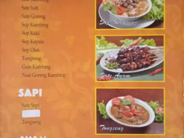 Gambar Makanan Pondok Sate Kambing Muda H. Paijo 11