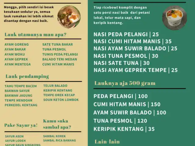 Gambar Makanan NasiPedaPelangi 9