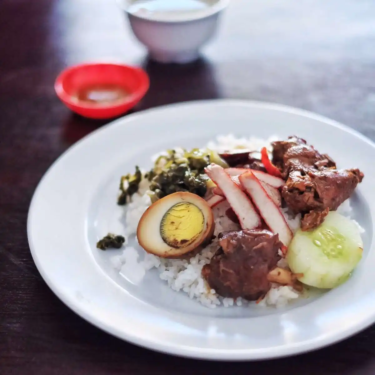 Gambar Makanan Nasi Campur Pontianak Wina 1