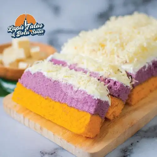 Gambar Makanan Kue Lapis Talas Dan Bolu Susu, Metland Cibitung 5