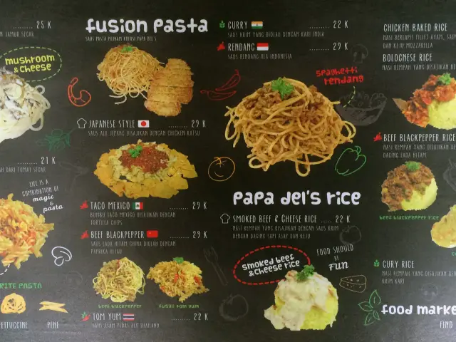 Gambar Makanan Papa Del's 6